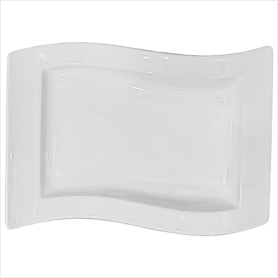 Gourrmetteller 32cm x 22cm_Wave__top